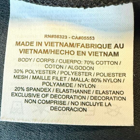 Nike Men's Medium Thick Black Shirt Side Mesh Slits Vent on Back Pockets Stylish - Picture 4 of 10